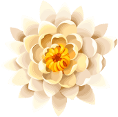 Lotus Flower to symbolize the indoor mini golf interactive experience